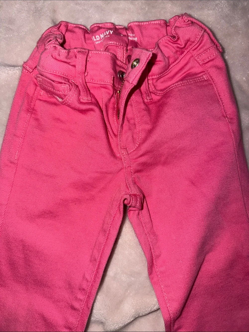 Old Navy Bright Pink Girls Skinny Jeans